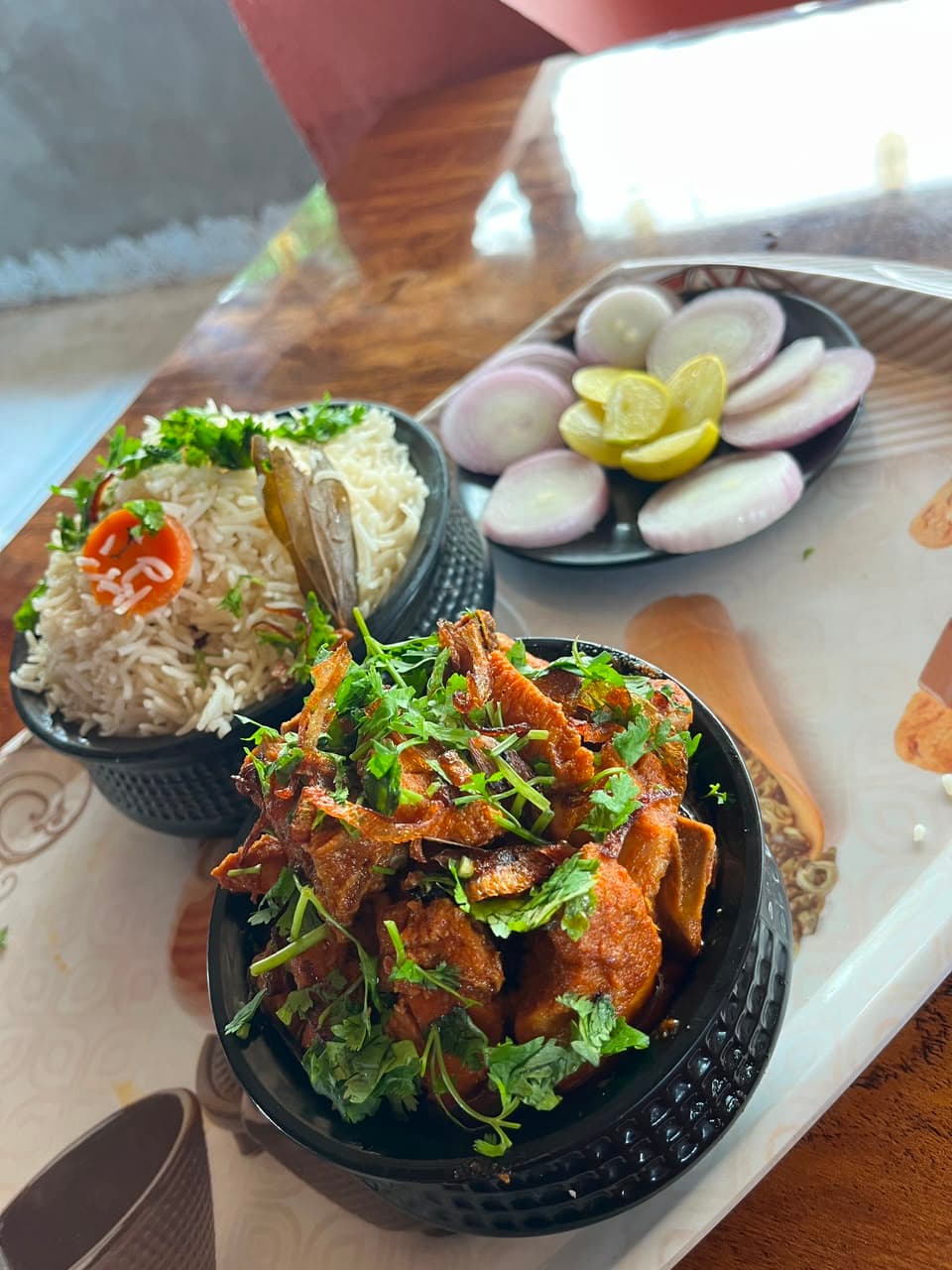 Chicken with Bagara